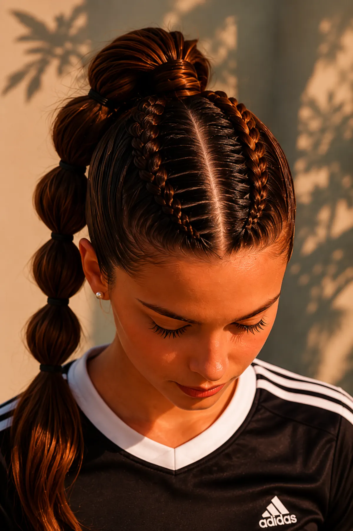 Penteado topo bubbles.